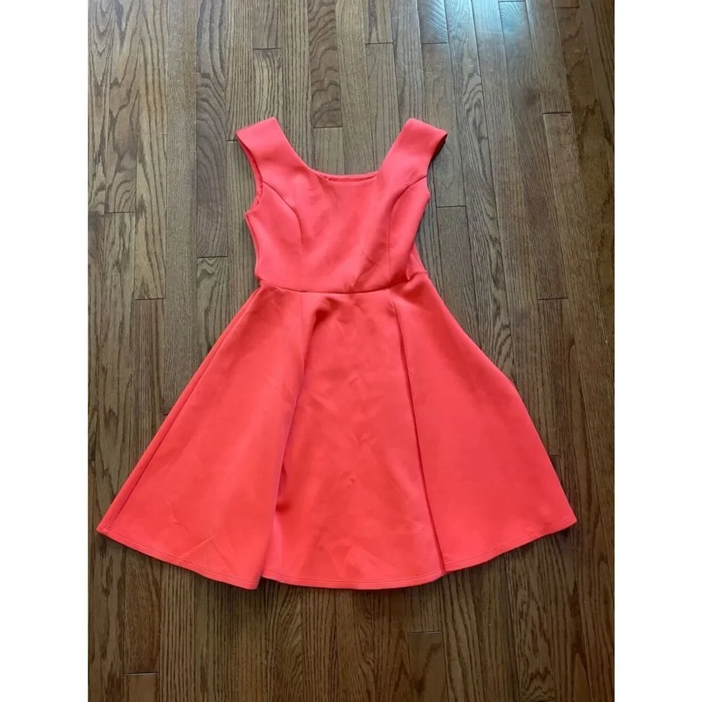 Milly Arancia Sleeveless Skater Fit And Flare Dress Sz 6
